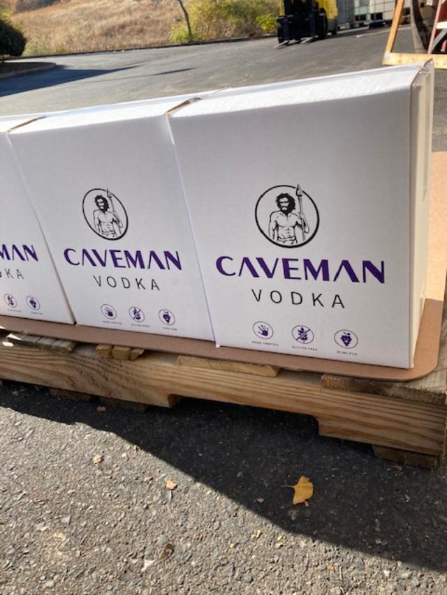 Caveman Vodka Boxes